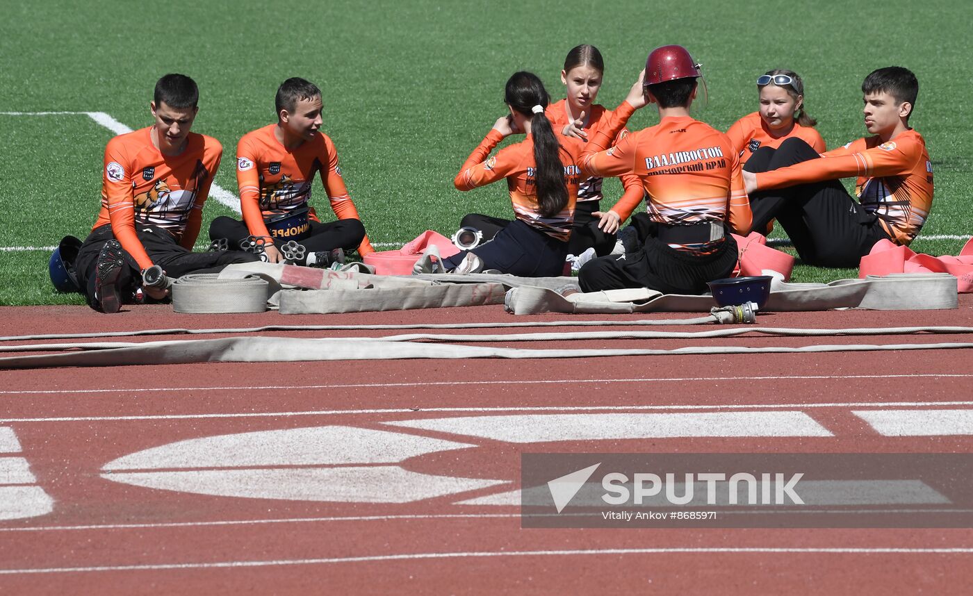 Russia Fire Rescue Sports Competition