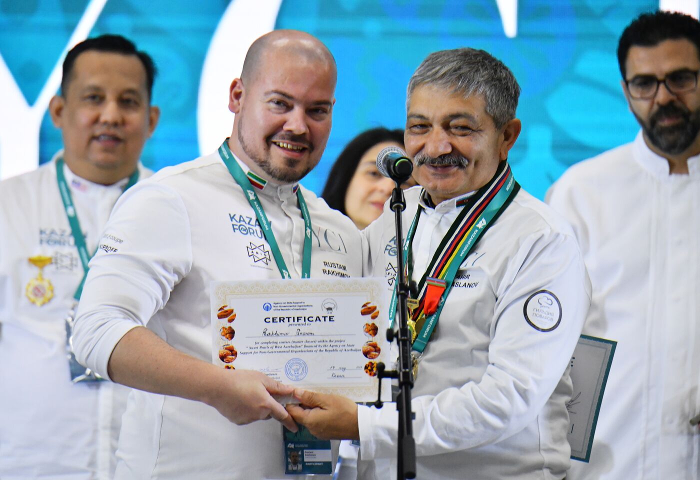 KAZANFORUM 2024. Chefs' Tournament awards ceremony