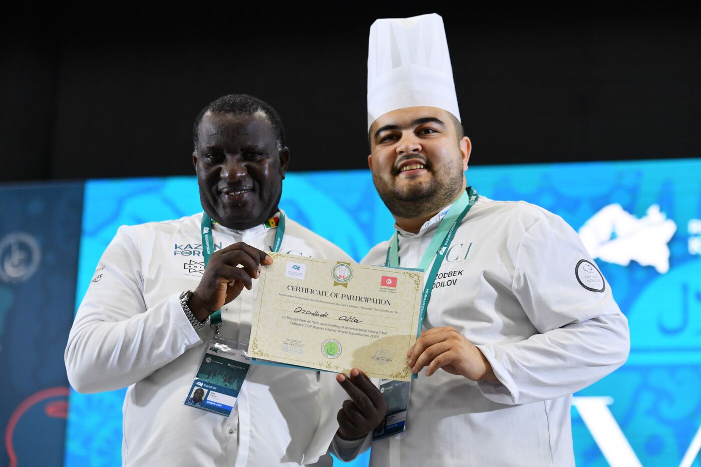 KAZANFORUM 2024. Chefs' Tournament awards ceremony