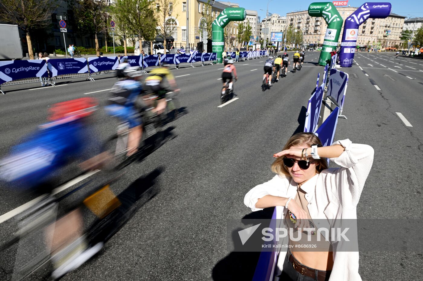 Russia Garden Ring Bicycle Race