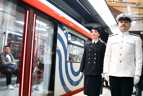 Russia Moscow Metro Anniversary Parade