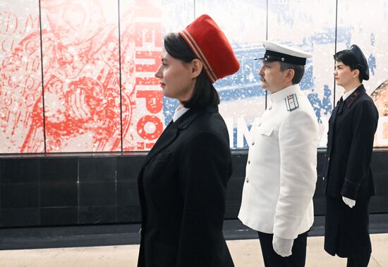 Russia Moscow Metro Anniversary Parade