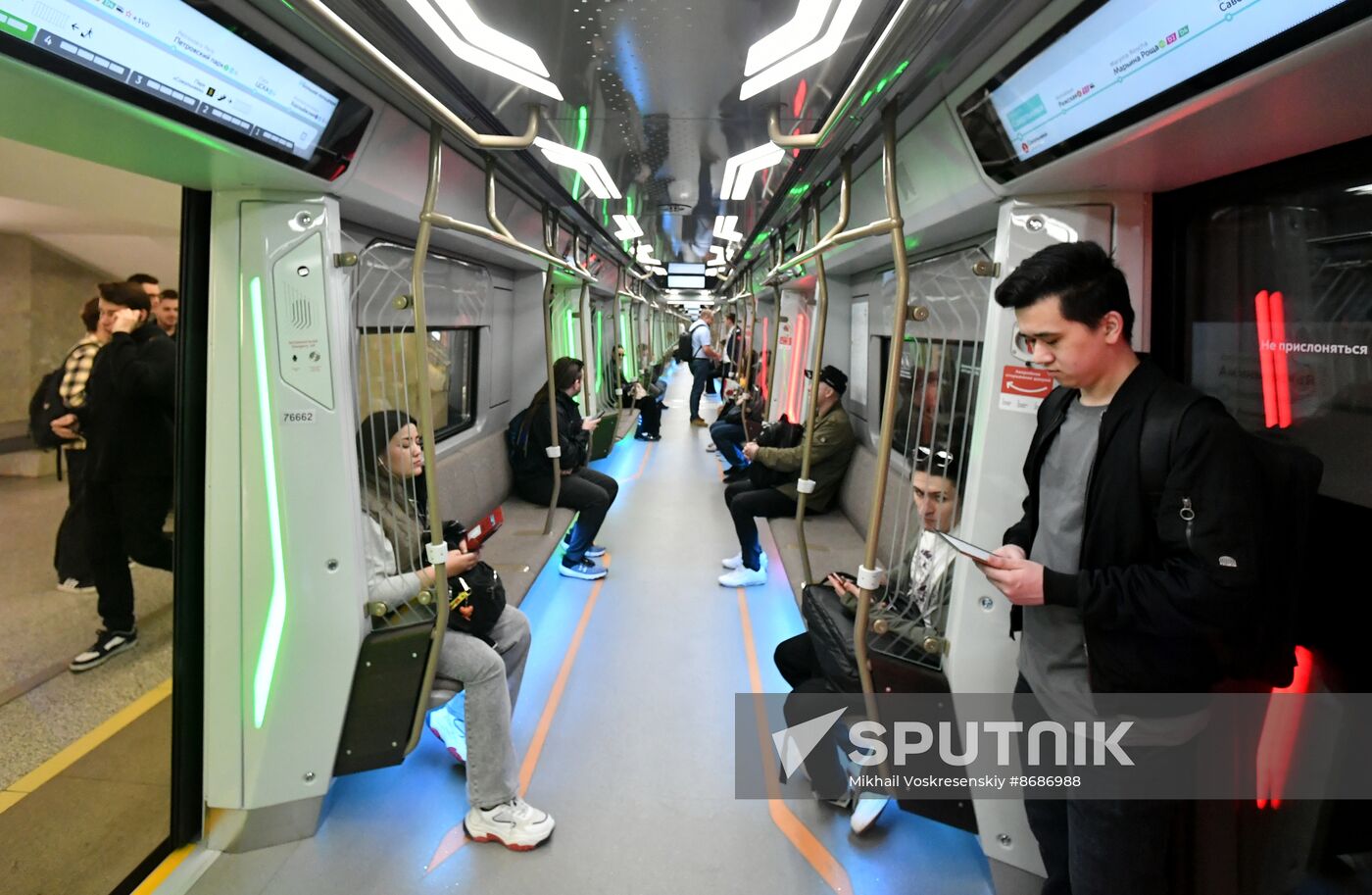 Russia Moscow Metro Anniversary Parade