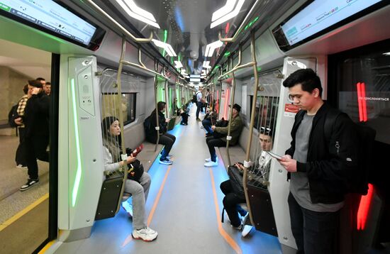 Russia Moscow Metro Anniversary Parade