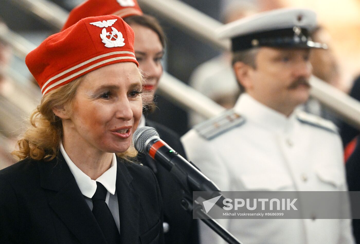 Russia Moscow Metro Anniversary Parade