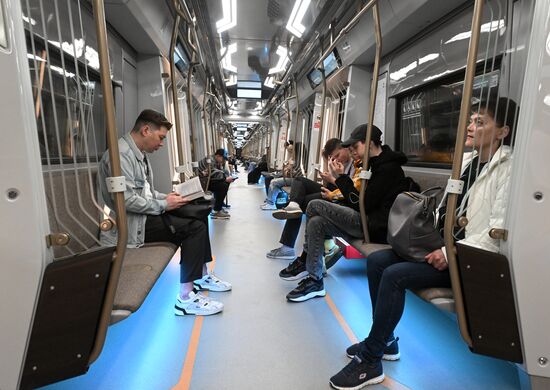 Russia Moscow Metro Anniversary Parade