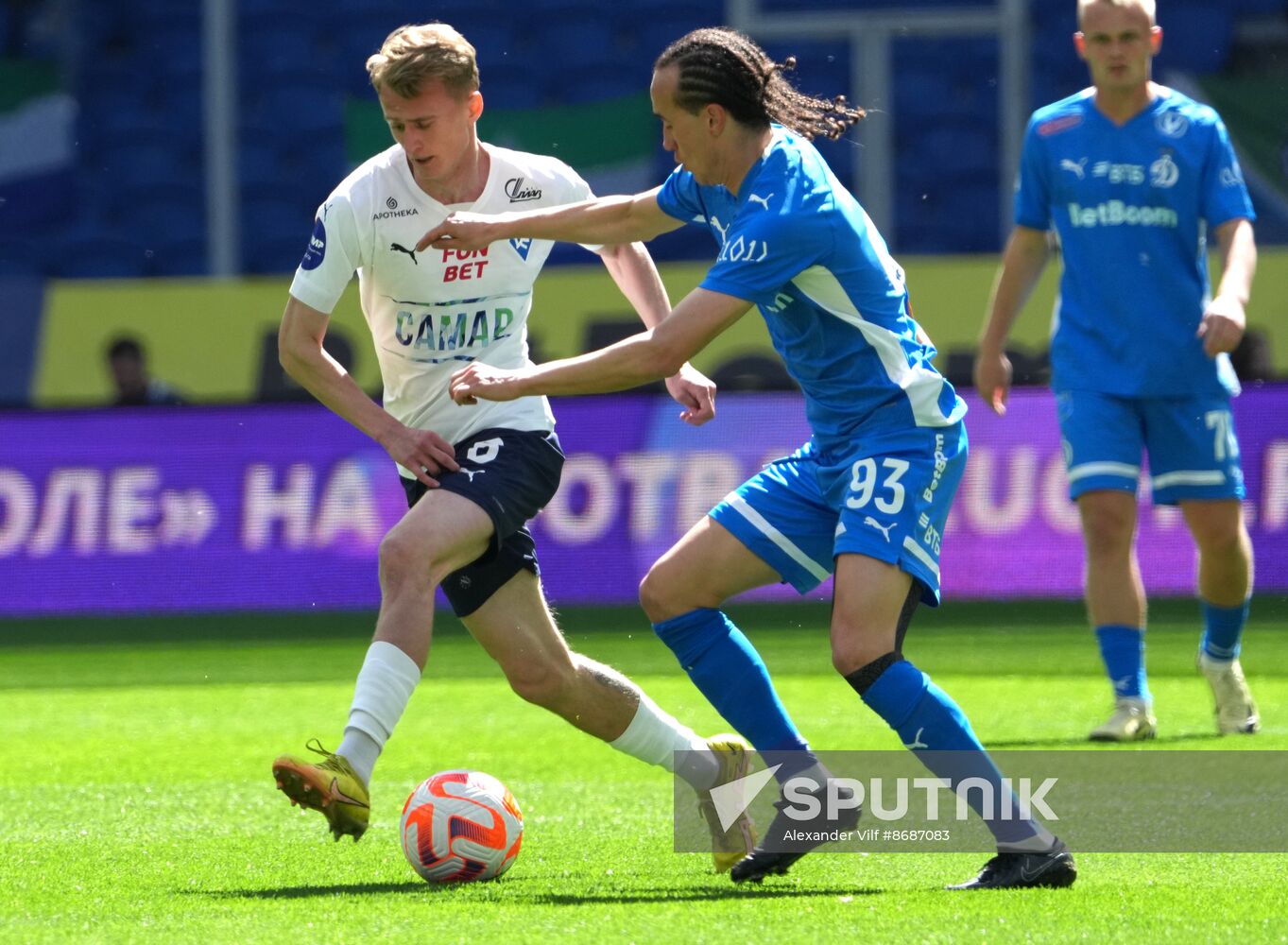 Russia Soccer Premier-League Dynamo - Krylia Sovetov