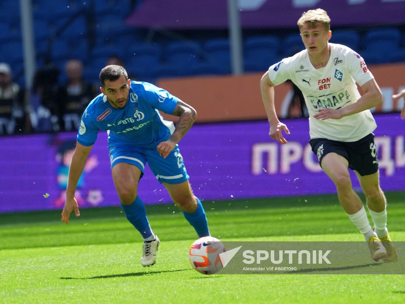 Russia Soccer Premier-League Dynamo - Krylia Sovetov