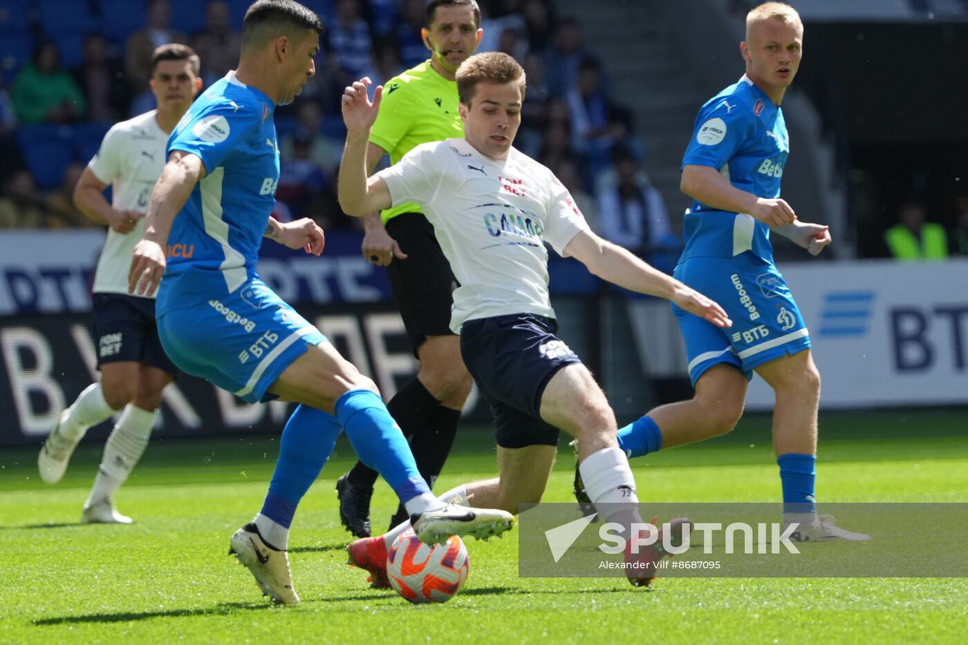 Russia Soccer Premier-League Dynamo - Krylia Sovetov