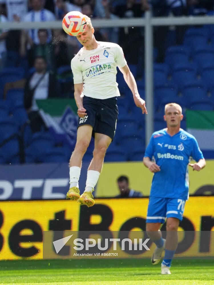 Russia Soccer Premier-League Dynamo - Krylia Sovetov