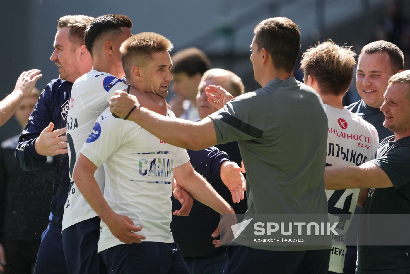 Russia Soccer Premier-League Dynamo - Krylia Sovetov