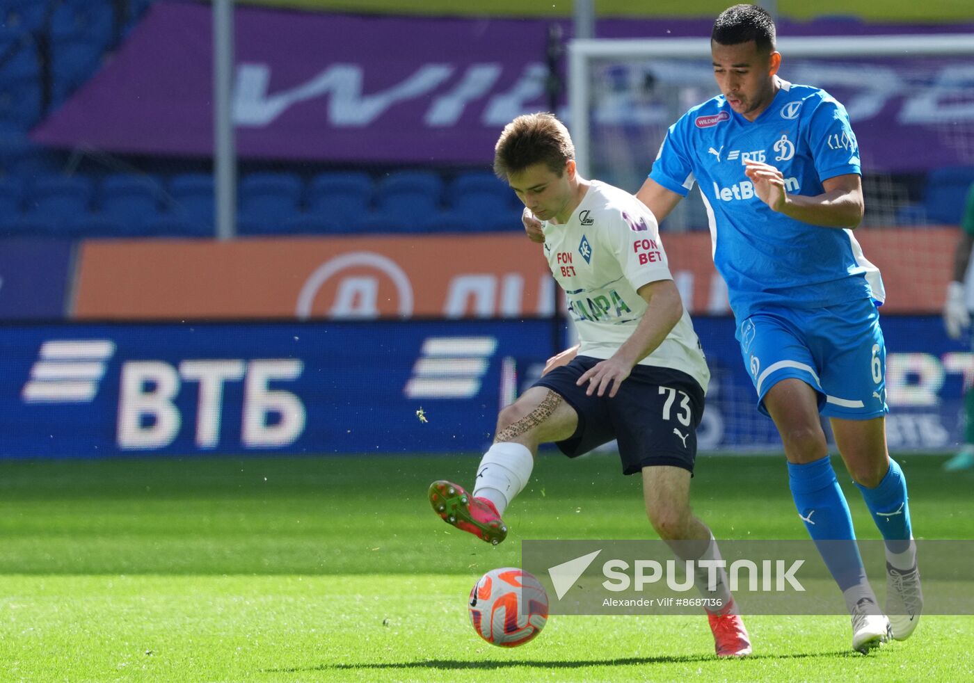 Russia Soccer Premier-League Dynamo - Krylia Sovetov