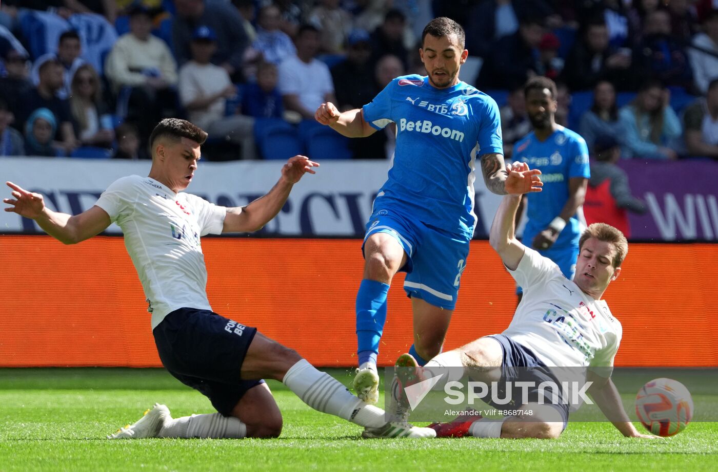 Russia Soccer Premier-League Dynamo - Krylia Sovetov