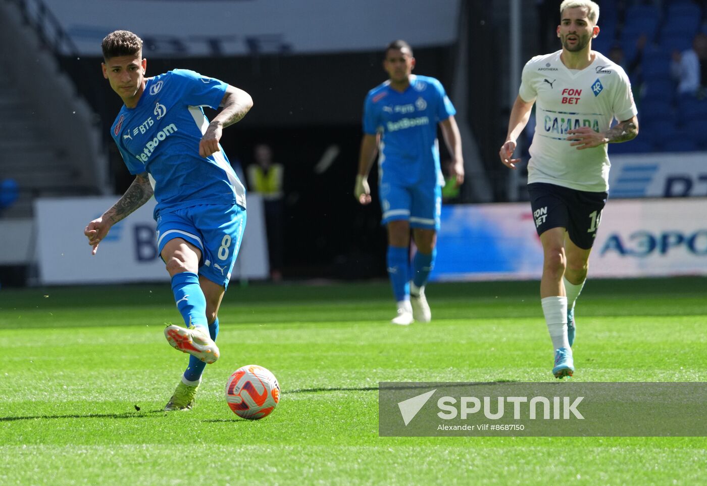 Russia Soccer Premier-League Dynamo - Krylia Sovetov