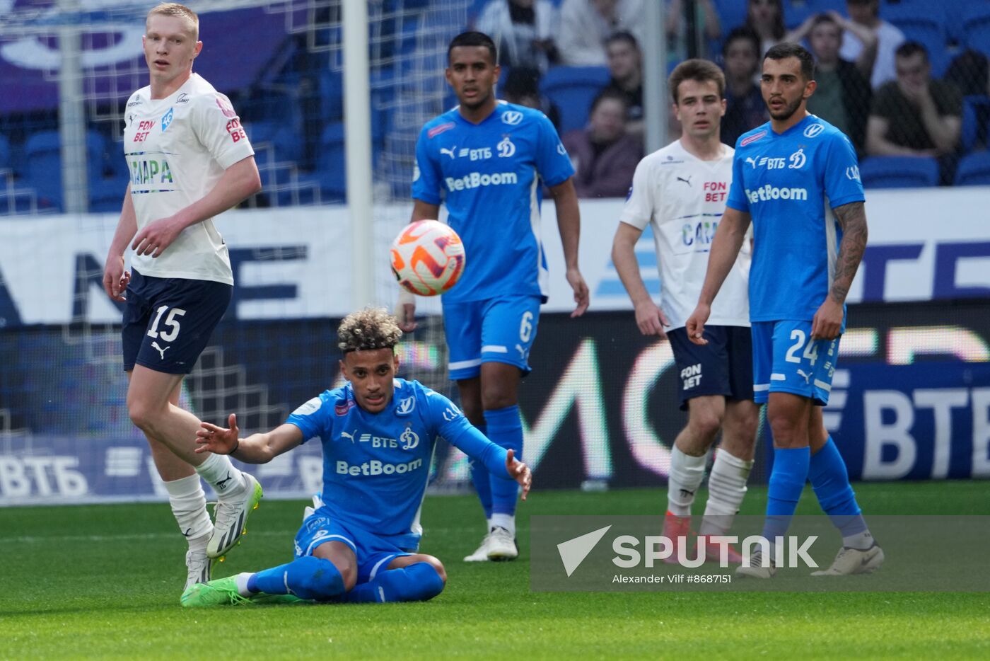 Russia Soccer Premier-League Dynamo - Krylia Sovetov