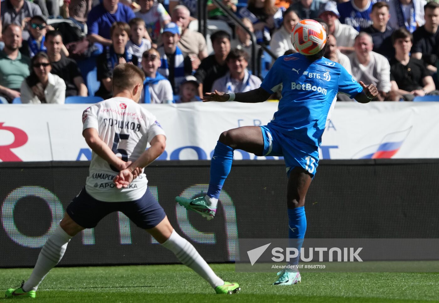 Russia Soccer Premier-League Dynamo - Krylia Sovetov