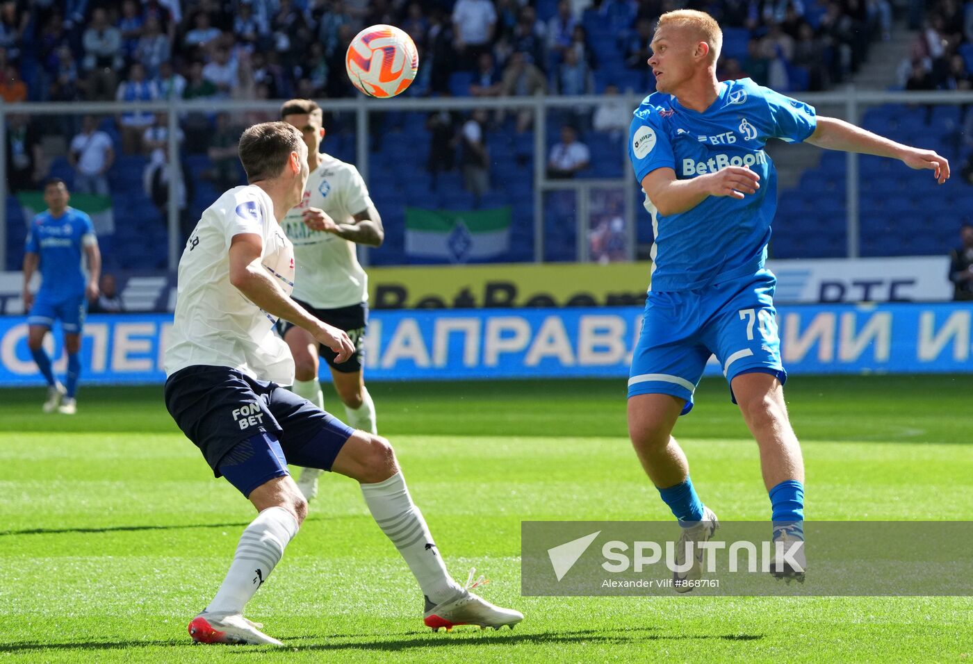 Russia Soccer Premier-League Dynamo - Krylia Sovetov