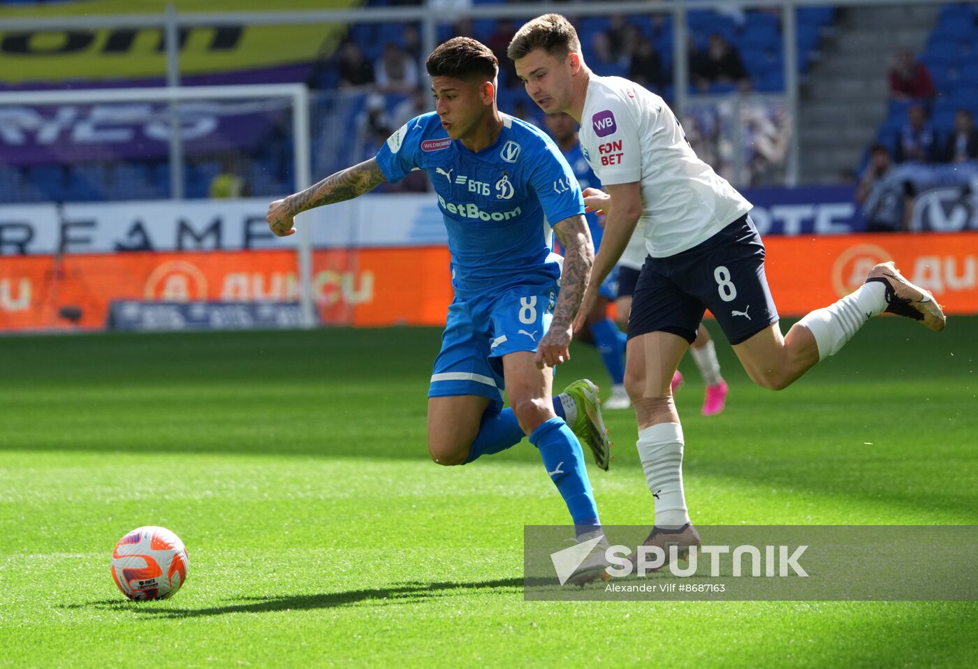 Russia Soccer Premier-League Dynamo - Krylia Sovetov