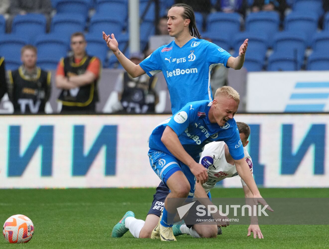 Russia Soccer Premier-League Dynamo - Krylia Sovetov