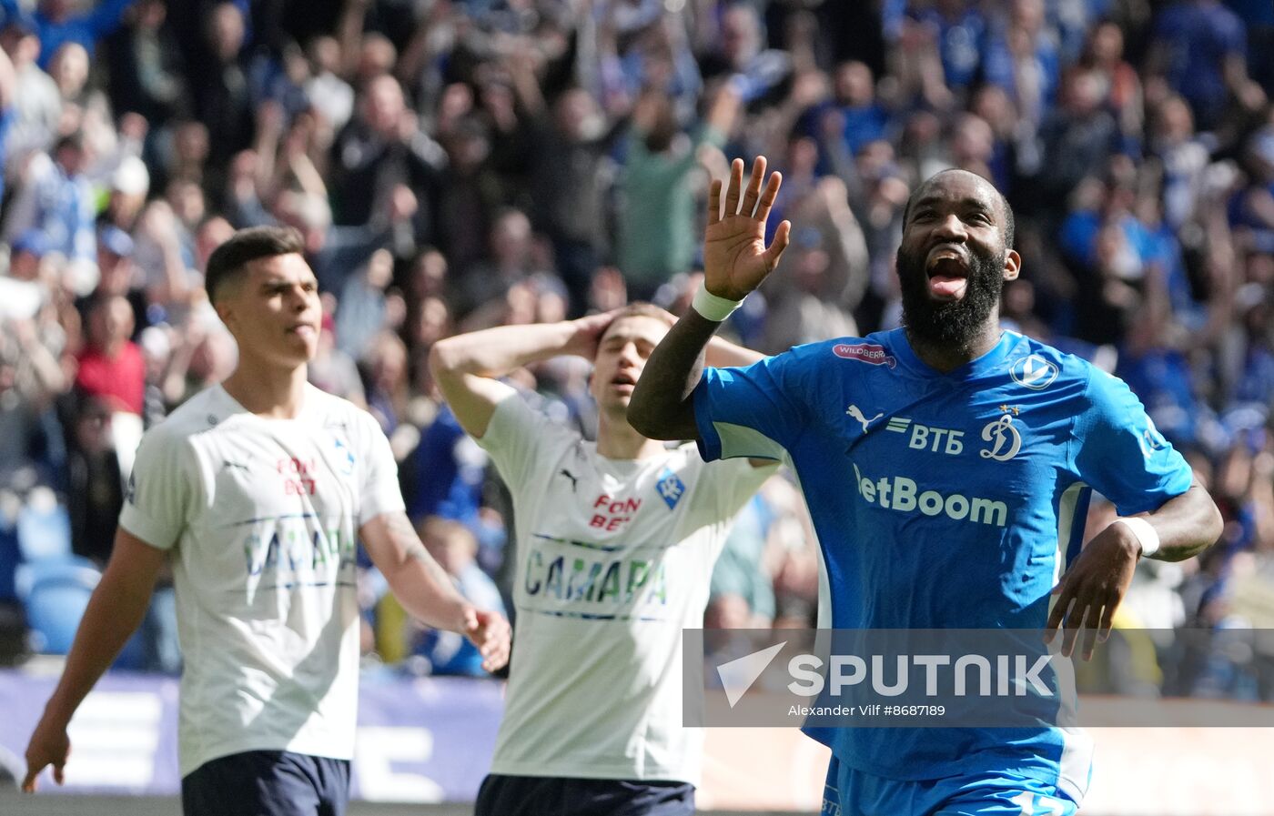 Russia Soccer Premier-League Dynamo - Krylia Sovetov