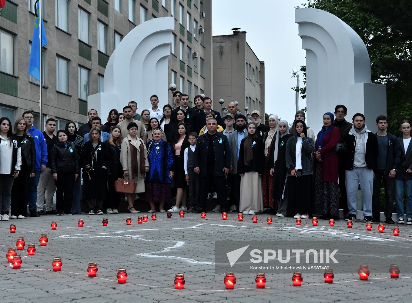 Russia Crimea Deportation Victims Remembrance Day