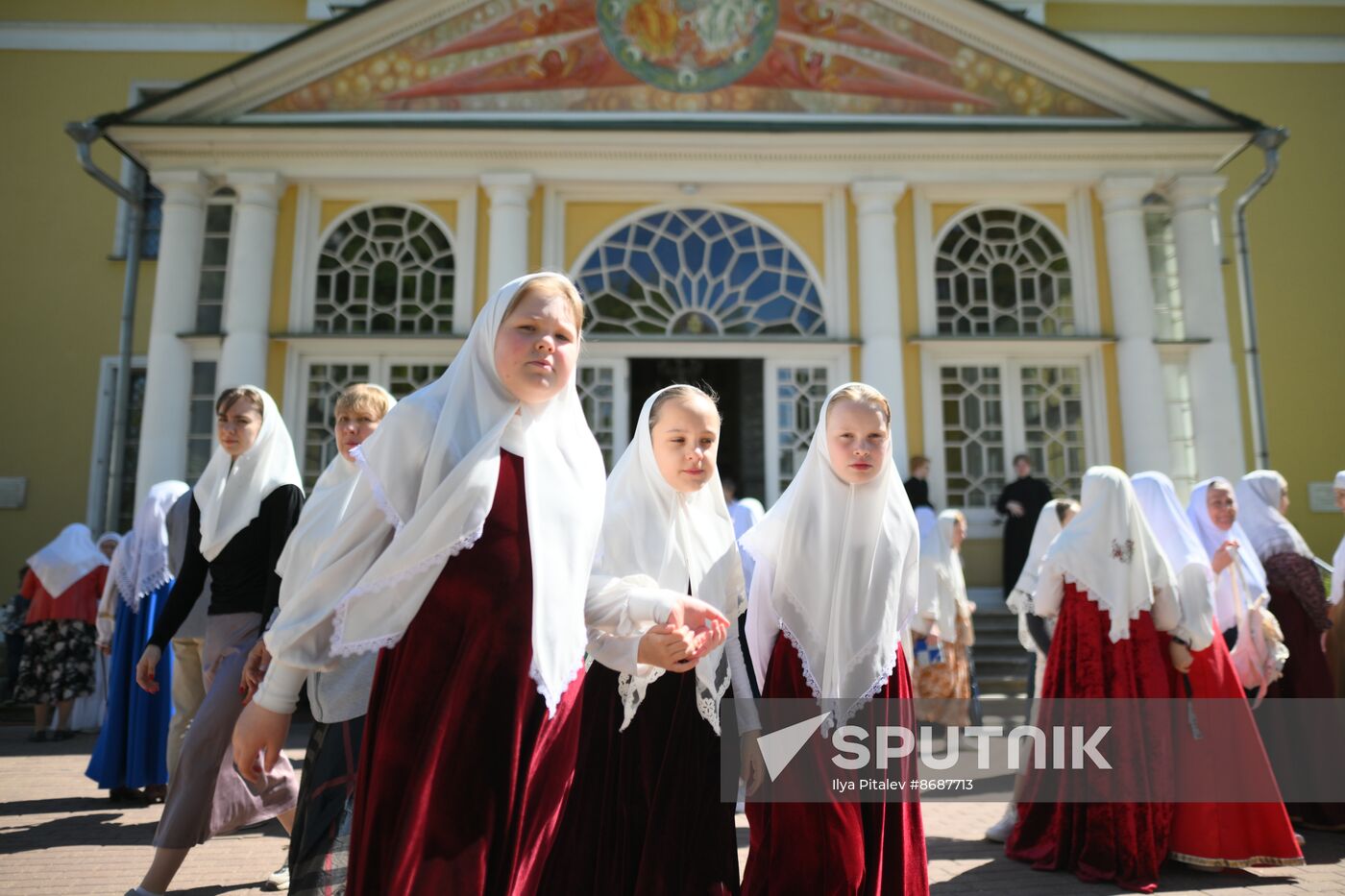 Russia Religion Myrrh-Bearing Women Sunday