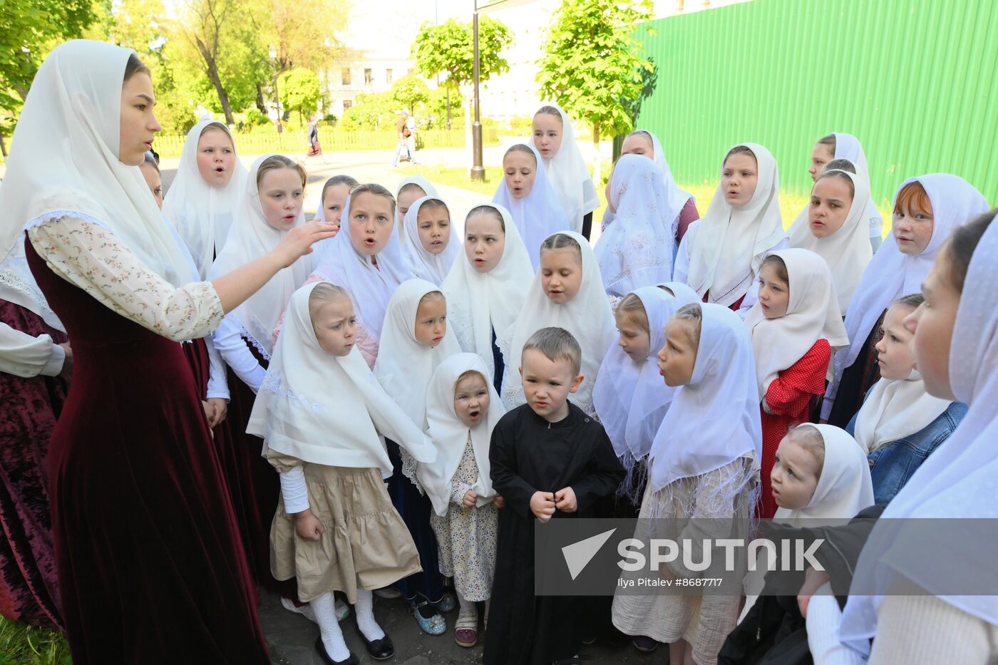 Russia Religion Myrrh-Bearing Women Sunday
