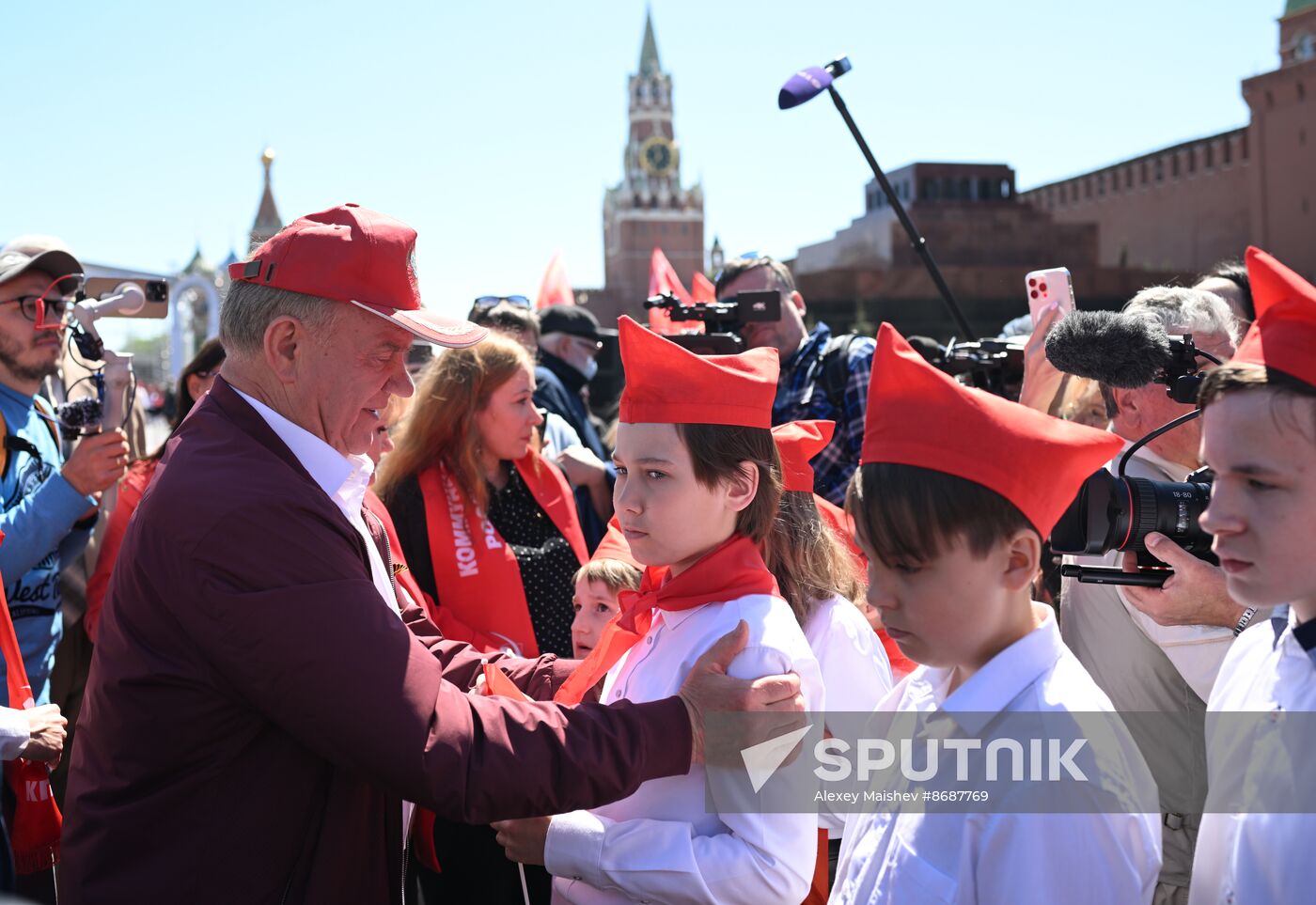 Russia Pioneers Inauguration Ceremony