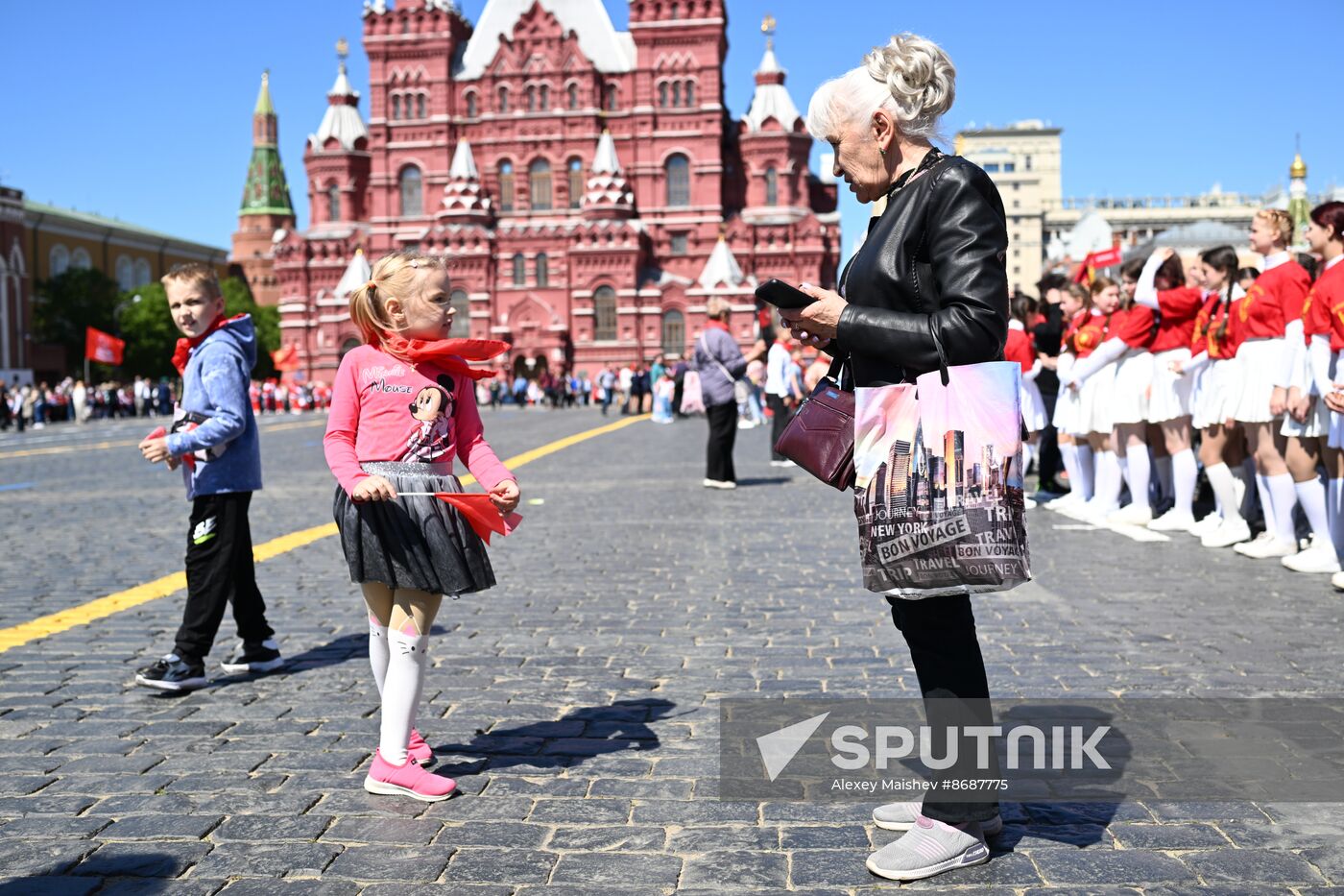 Russia Pioneers Inauguration Ceremony