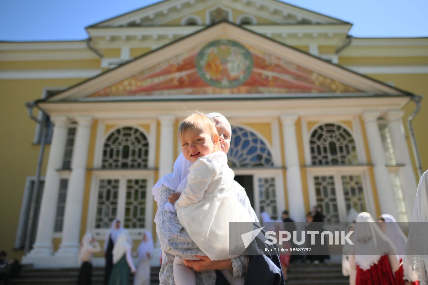 Russia Religion Myrrh-Bearing Women Sunday