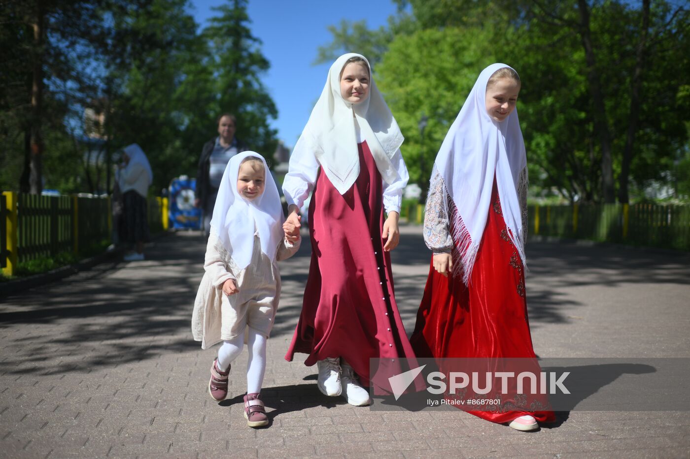 Russia Religion Myrrh-Bearing Women Sunday