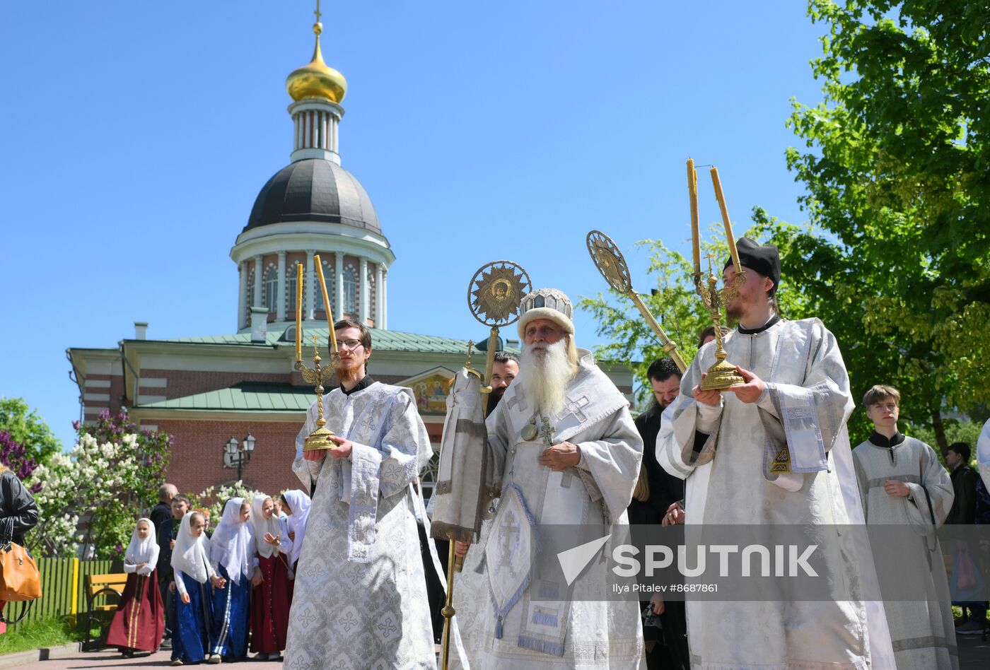 Russia Religion Myrrh-Bearing Women Sunday