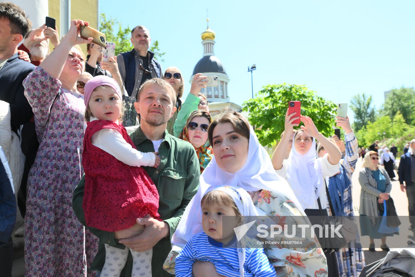 Russia Religion Myrrh-Bearing Women Sunday