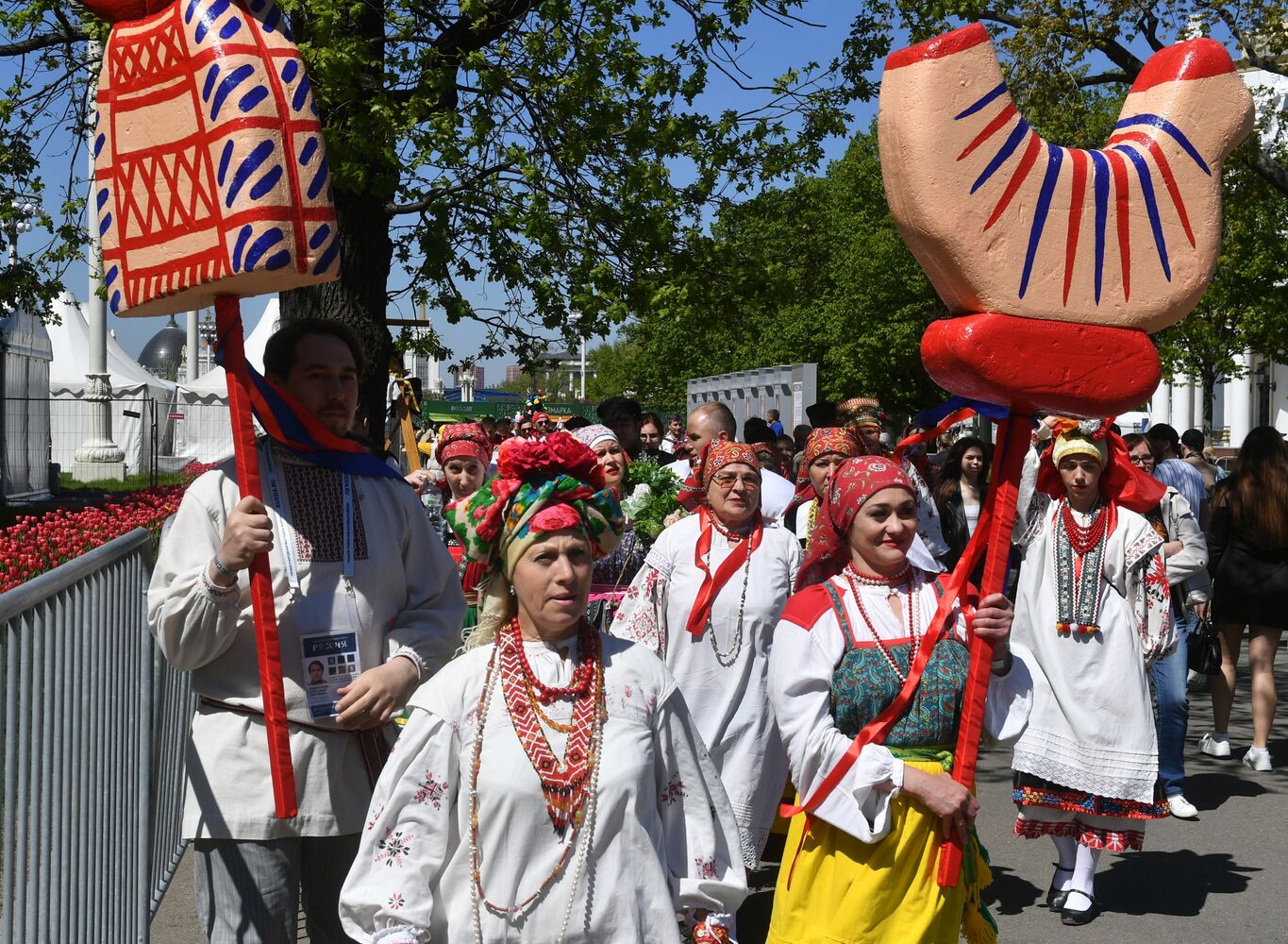 RUSSIA EXPO. The Wedding procession