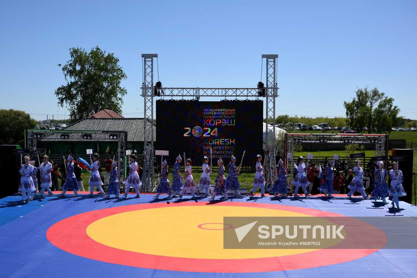 KAZANFORUM 2024. International Belt Wrestling Tournament in memory of the great Tatar scientist, educator, Imam Shigabutdin Marjani