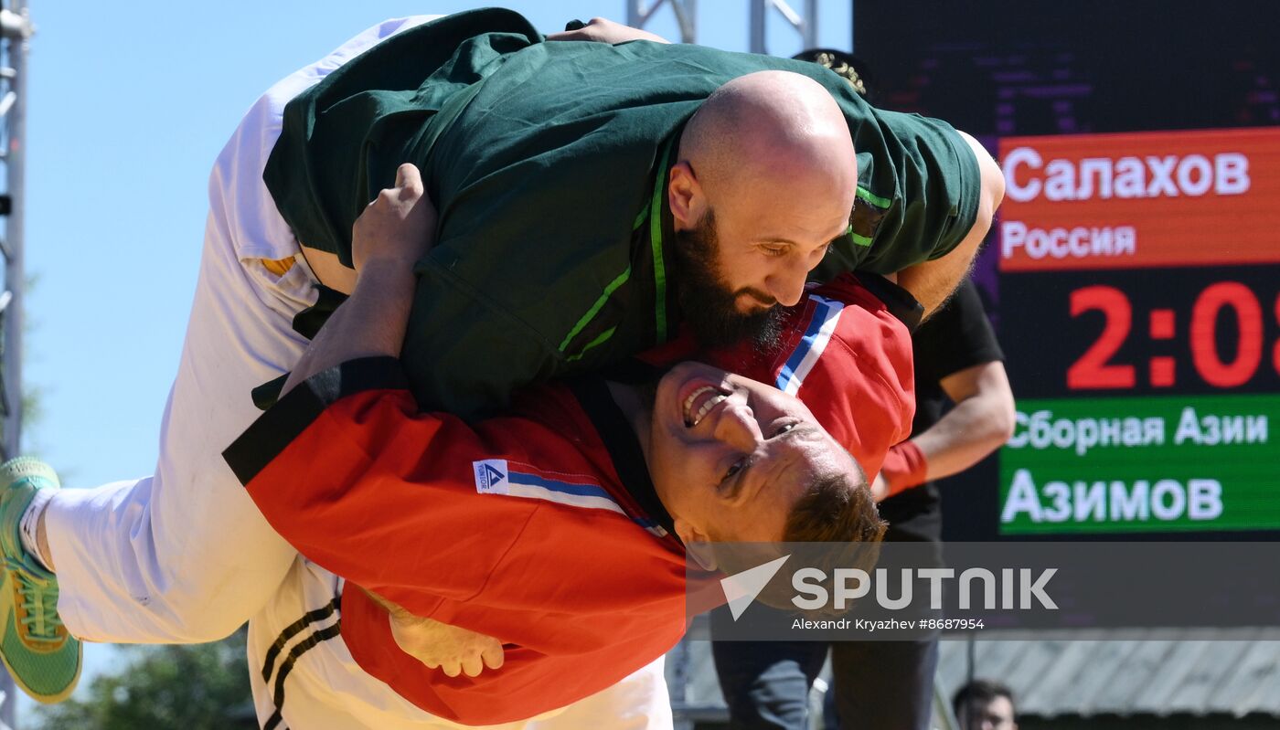 KAZANFORUM 2024. International Belt Wrestling Tournament in memory of the great Tatar scientist, educator, Imam Shigabutdin Marjani