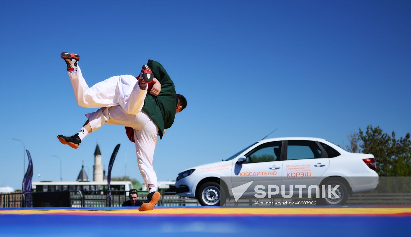 KAZANFORUM 2024. International Belt Wrestling Tournament in memory of the great Tatar scientist, educator, Imam Shigabutdin Marjani