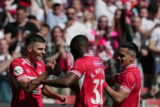 Russia Soccer Premier-League Spartak - Rubin