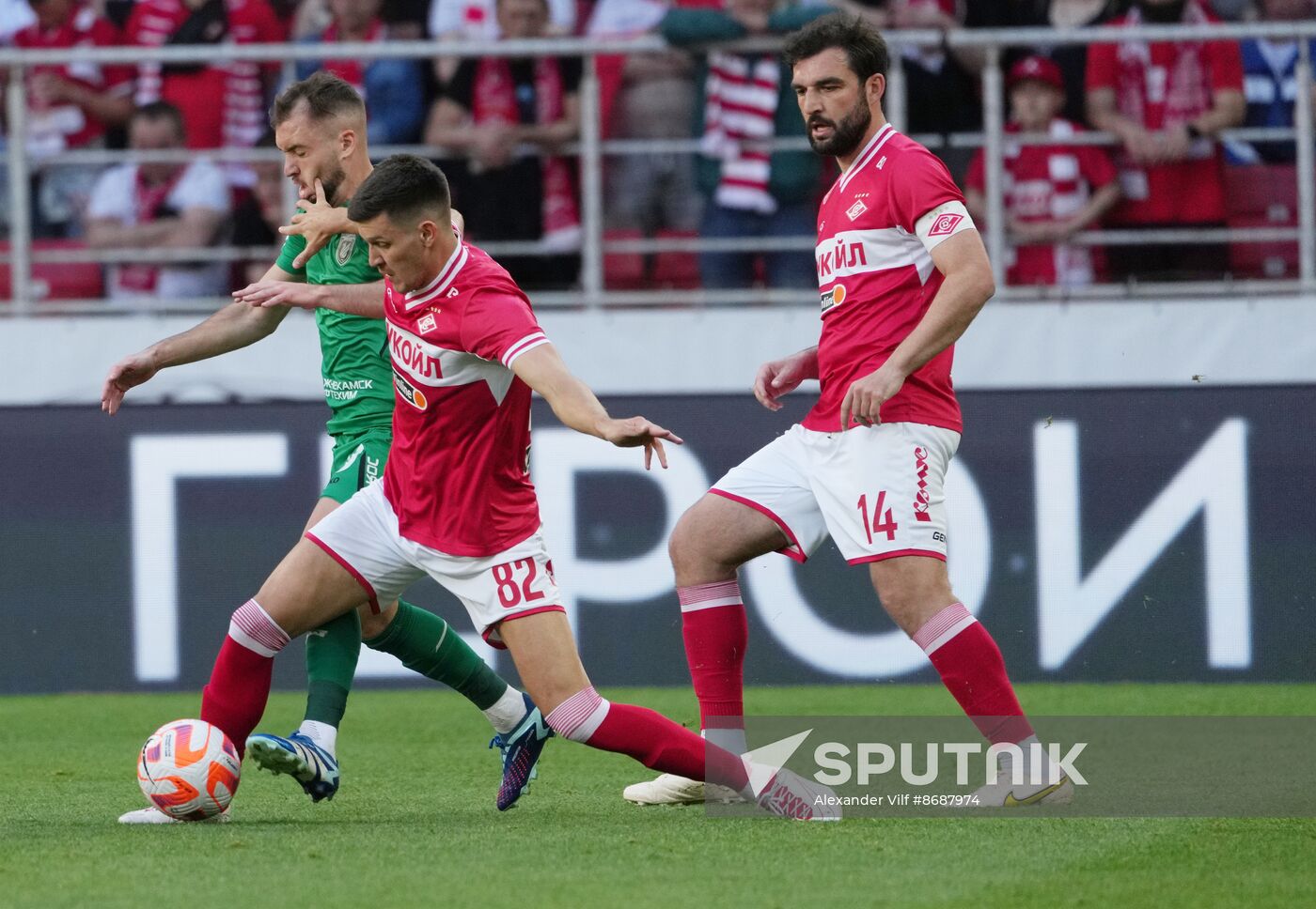 Russia Soccer Premier-League Spartak - Rubin