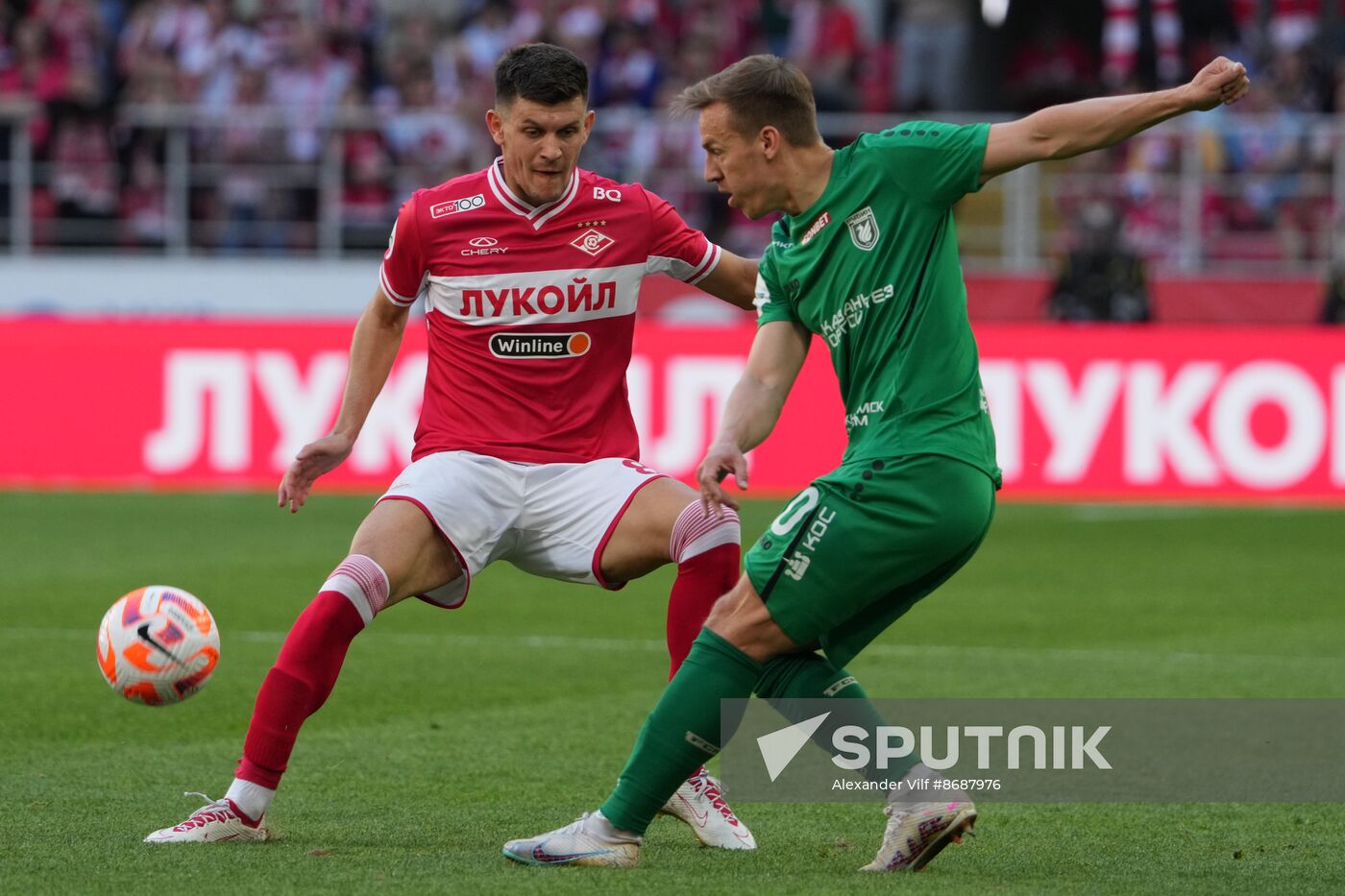 Russia Soccer Premier-League Spartak - Rubin