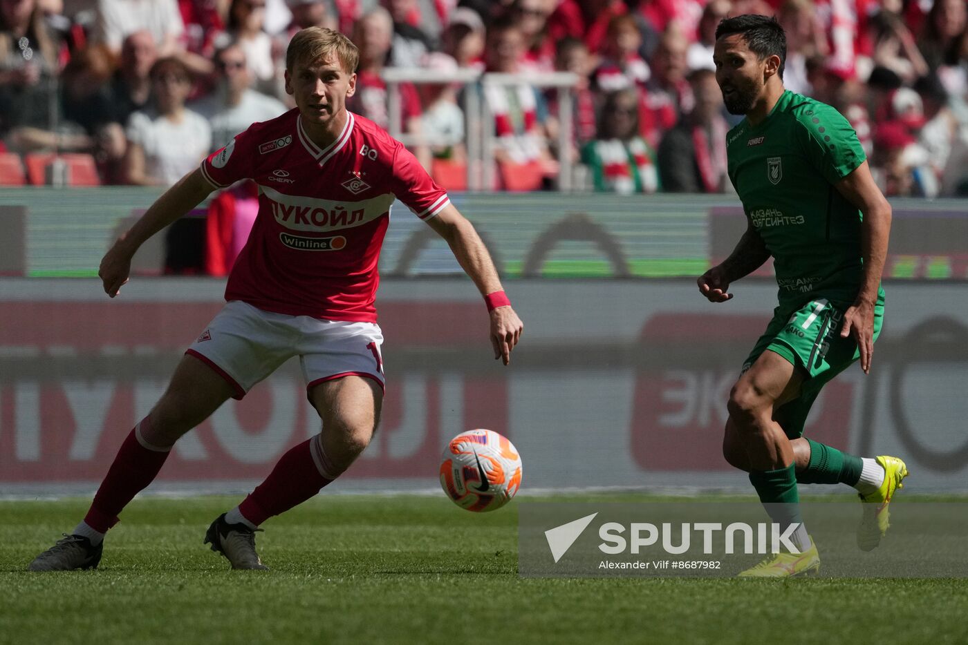 Russia Soccer Premier-League Spartak - Rubin