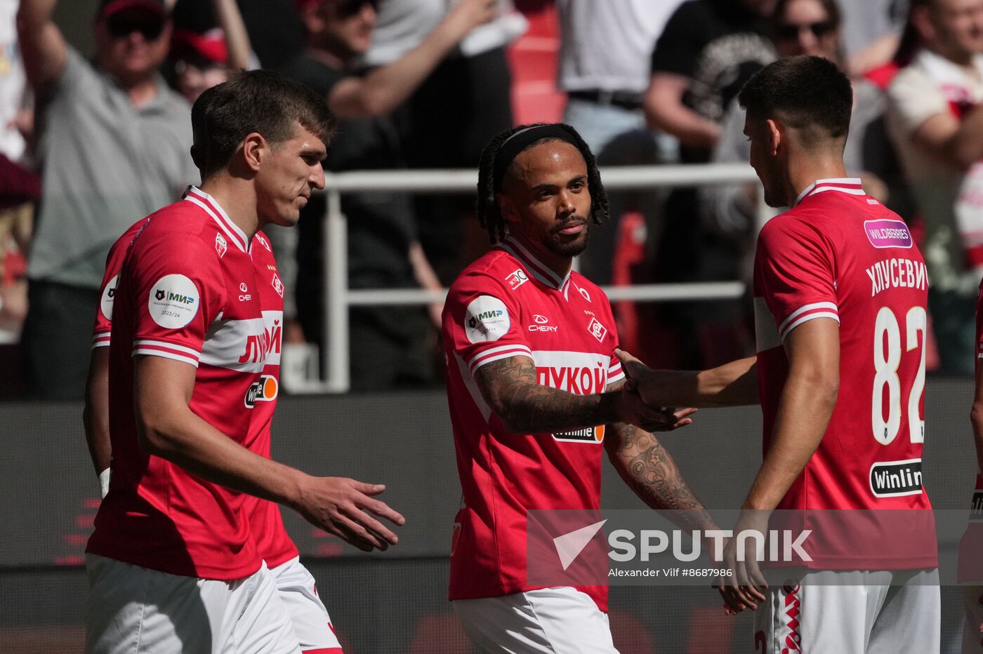 Russia Soccer Premier-League Spartak - Rubin