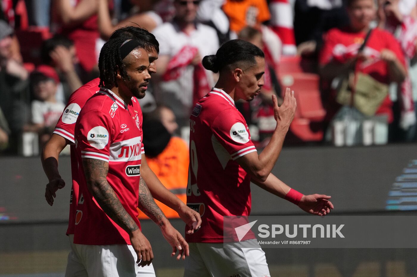 Russia Soccer Premier-League Spartak - Rubin