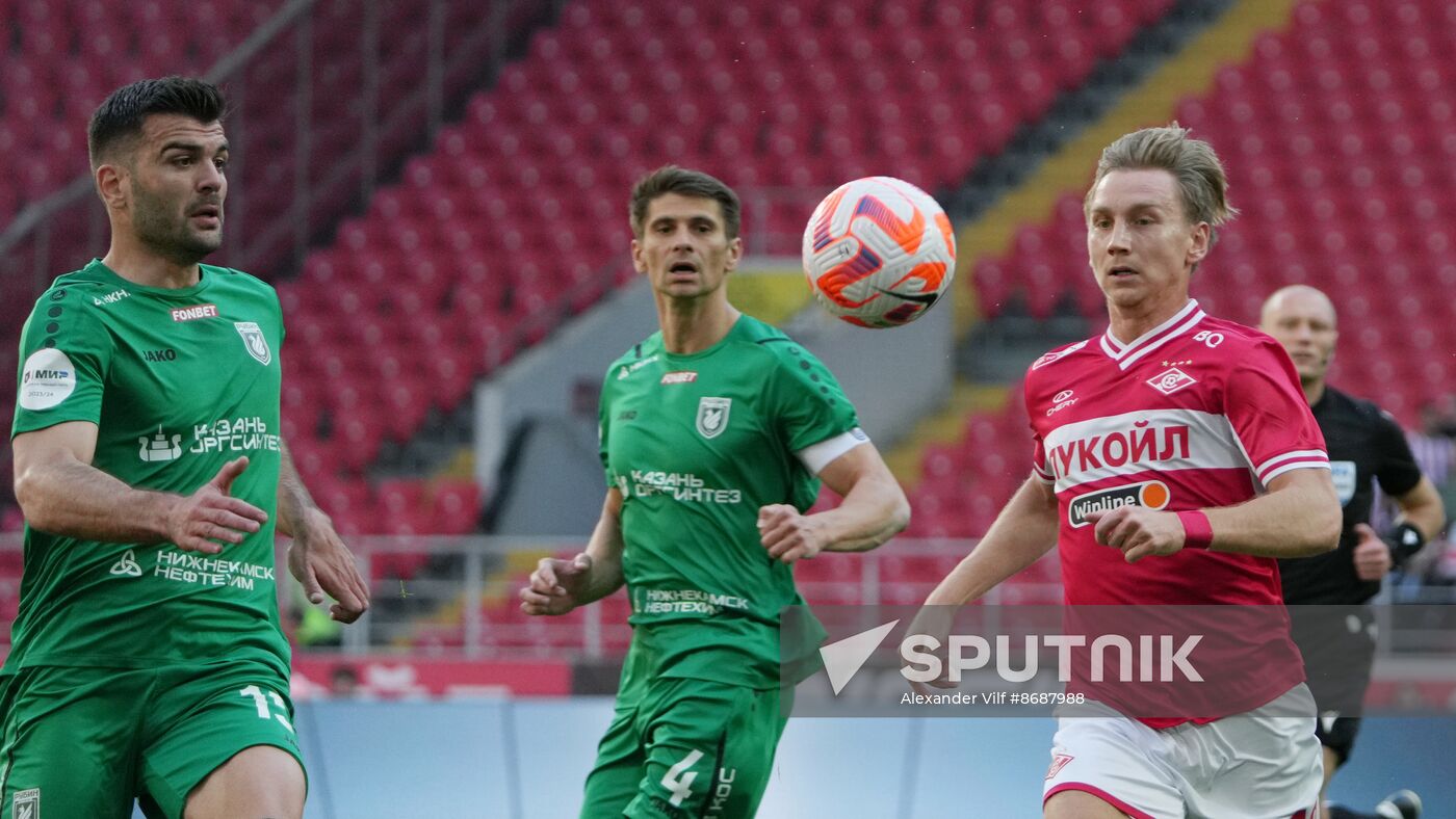 Russia Soccer Premier-League Spartak - Rubin