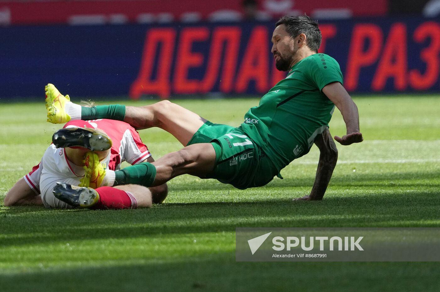 Russia Soccer Premier-League Spartak - Rubin