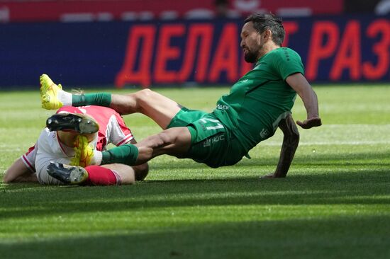 Russia Soccer Premier-League Spartak - Rubin