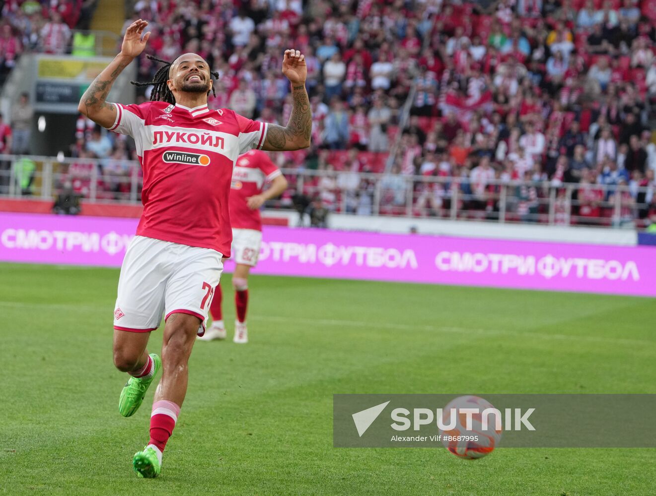 Russia Soccer Premier-League Spartak - Rubin