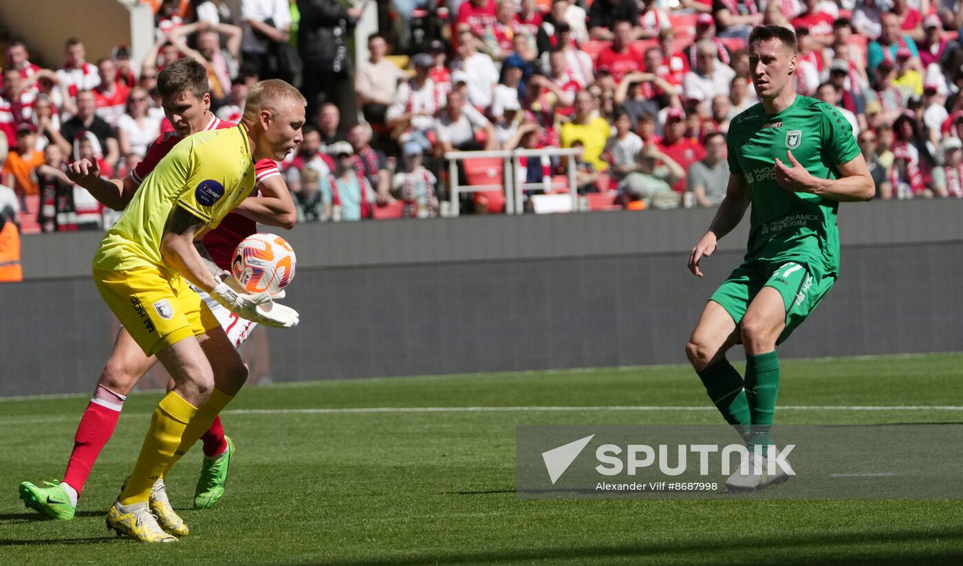 Russia Soccer Premier-League Spartak - Rubin