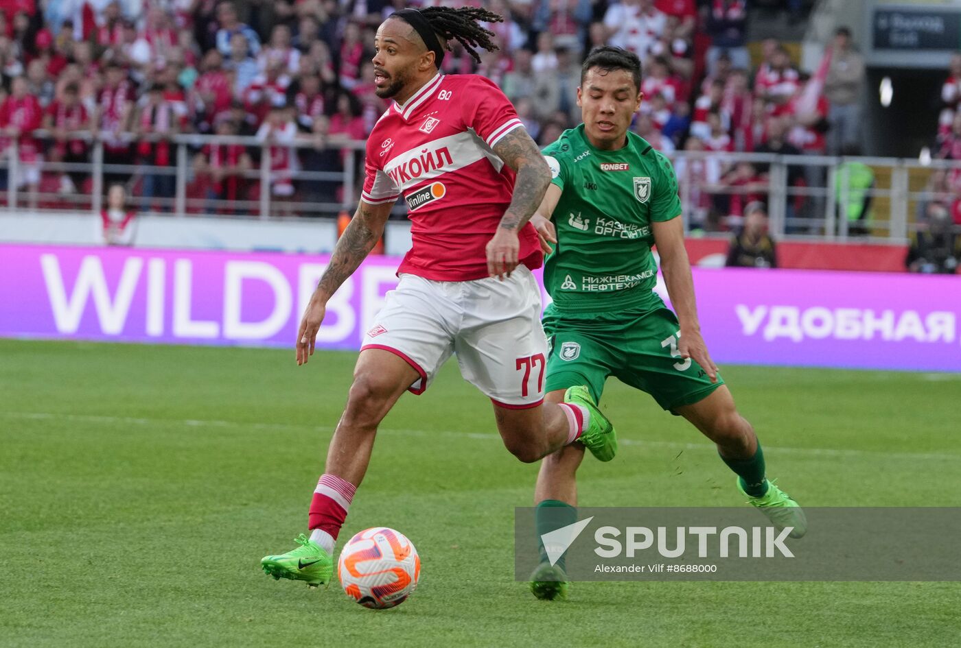 Russia Soccer Premier-League Spartak - Rubin