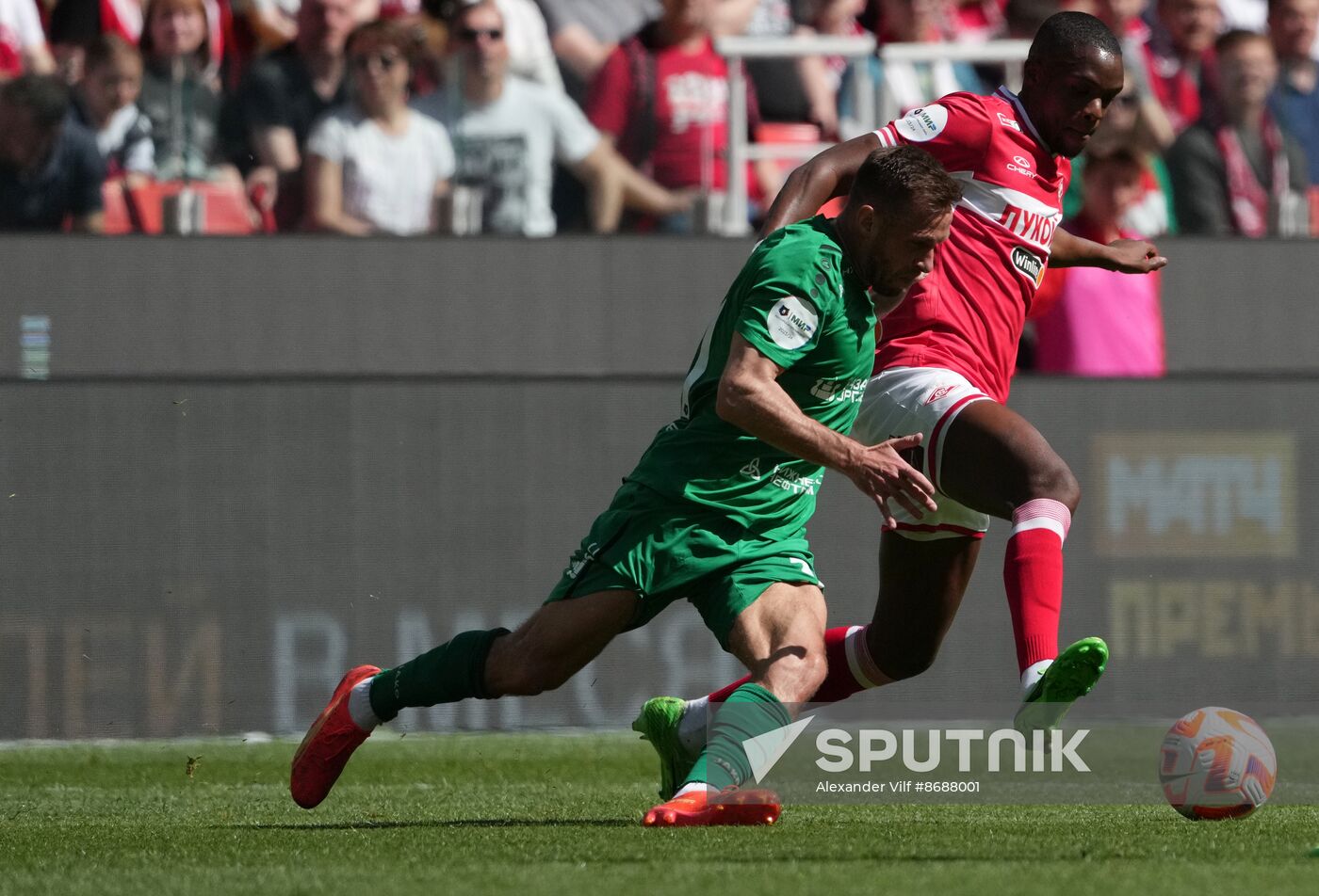 Russia Soccer Premier-League Spartak - Rubin
